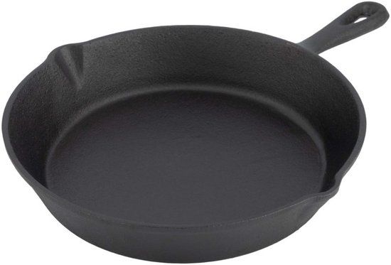 Grill Guru Medium Cast Iron Fry Pan 20cm