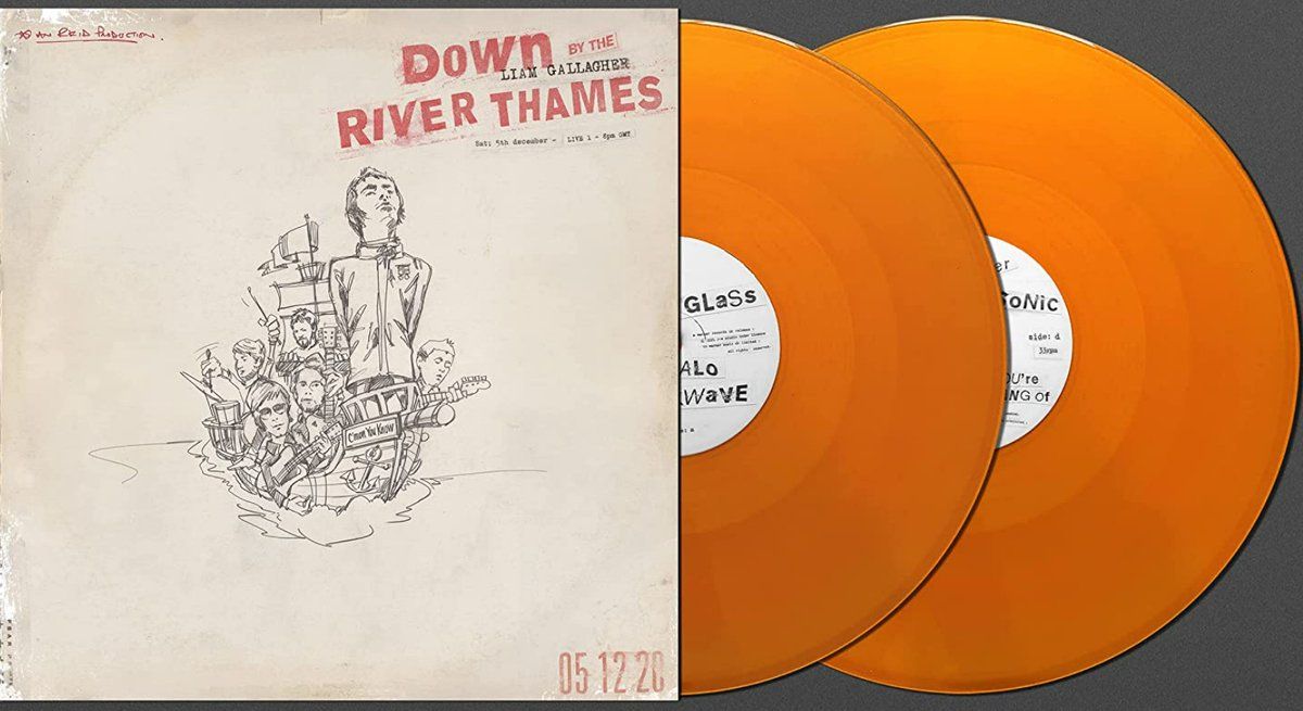 Warner Liam Gallagher - Down By The River (Orange Vinyl)