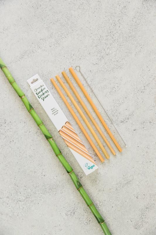 nordics Bamboe drinkrietjes 1set