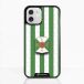 Varbergs BoIS Coque de Téléphone 3D Apple iPhone 12 - FC Blanc et Vert