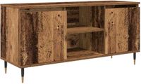 vidaXL TV-kast van antiek hout, 104 x 35 x 50 cm