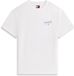 Tommy Hilfiger Tommy Jeans T-shirt Korte Mouw Katoen S Volwassenen Ecru