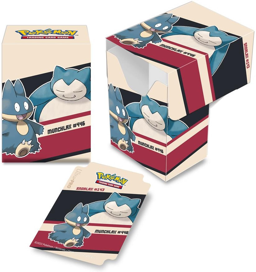 Ultra Pro Pokemon TCG Snorlax & Munchlax Deck Box