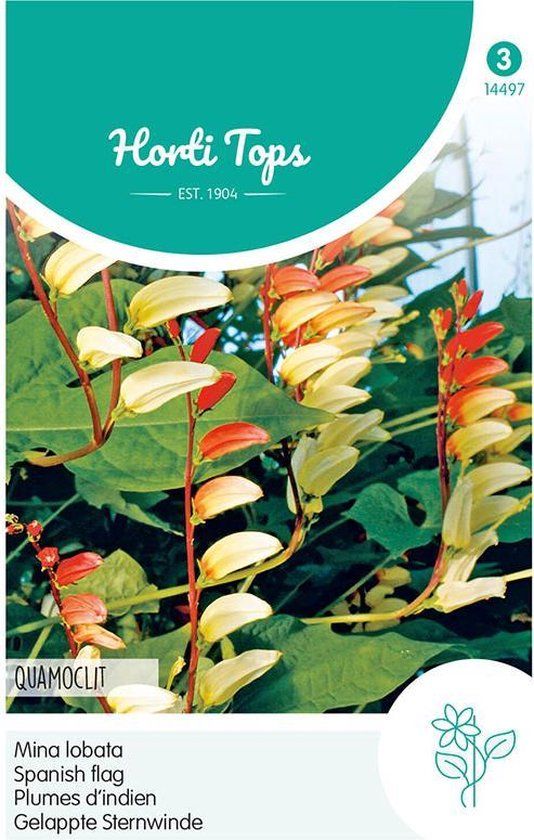 Hortitops Bloemzaad Mina Lobata Spaanse Vlag Quamoclit