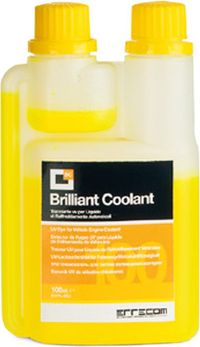 Errecom Brilliant Coolant – 100 ml, Car Radiator Coolant Cooling System UV Leak Detector Dye