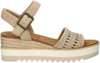 TOMS Diana plateau sandalen sleehak Goud