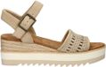 TOMS Diana plateau sandalen sleehak Goud