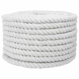 vidaXL Katoenen Touw 20 mm 50 m Wit