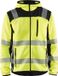 Blåkläder Gebreid vest met capuchon High Vis 4923-2120 - High Vis Geel/Zwart - 4XL