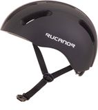 Rucanor City Flow Fietshelm (EN 1078) - Verstelbaar met Draaiknop - Lichtgewicht - Maat L 58-61 cm - Zwart