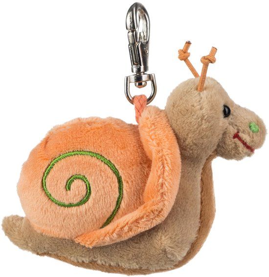 Schaffer Adele Pluche Sleutelhanger Slak 9 cm