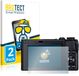 BROTECT - Screenprotector voor Canon PowerShot G5 X Mark II - Folie Beschermfolie matte 2 Stuks