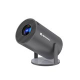 Minolux® Premium Black Mini Beamer-model 2025 – Smart Projector met Netflix, YouTube, Disney+, Appstore. – WiFi, Bluetooth, Screen Mirroring – Home Cinema - 4k - Beamer - Inclusief Hdmi kabel & speaker - IOS & Android - Zwart