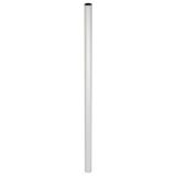 WAGNER TENO Meubelpoot - Ø 30 x 718 mm, staal aluminium anoxal-look, 50 kg draagkracht