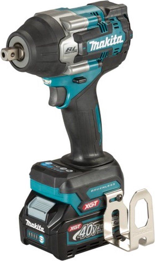 Makita TW008GD201 Accu Slagmoersleutel 1/2" 760Nm XGT 40V Max 2.5Ah | Inclusief 2x Accu & Mbox