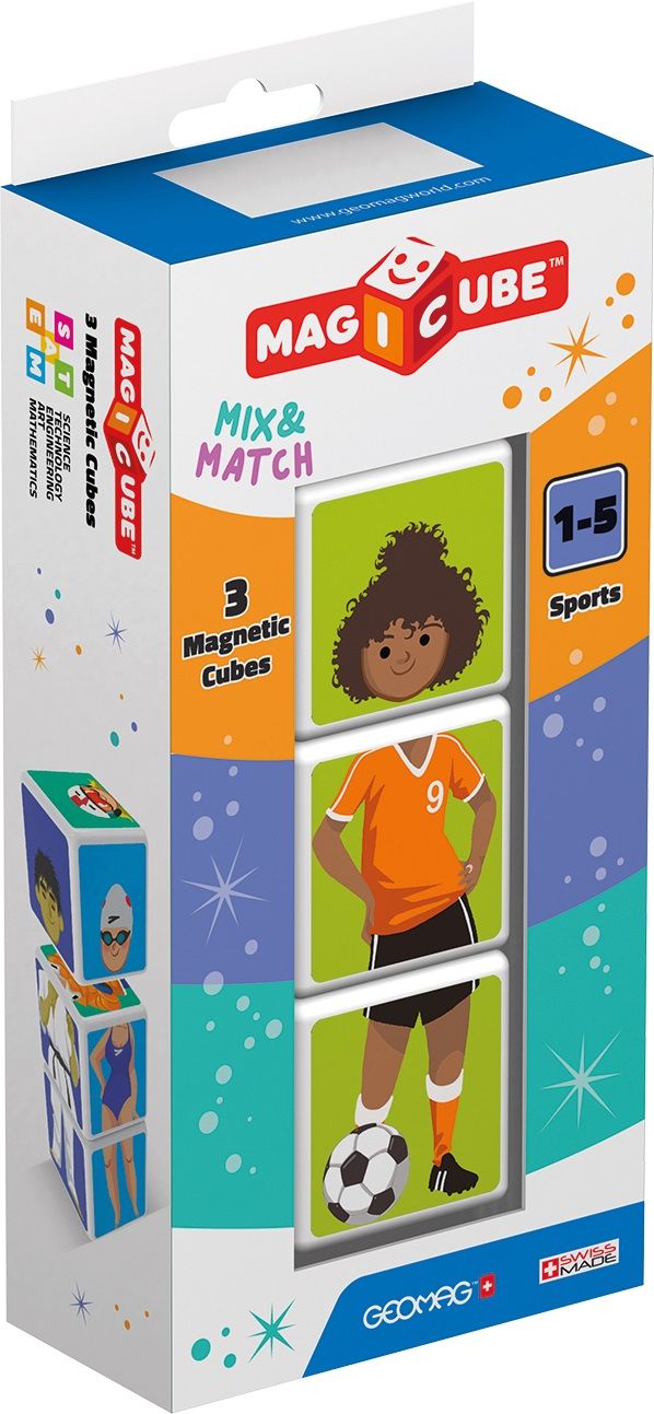 Geomag MagiCube Sports - 3 delig