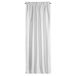 Design91 Glad blackout verduisterend plooiband zachte gordijnen gordijnen moderne eenvoudige slaapkamer kinderkamer woonkamer, wit, 135x270cm