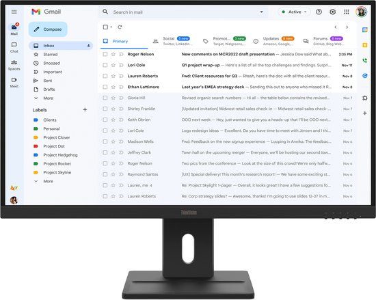 Lenovo ThinkVision E27-40 - 27 inch - Full HD - IPS