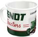 Nostalgic-Art Fendt Emaille Mok - Tractors - Wit - 360 ml