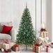 Prolenta Maison Exclusive Kerstboom met 150 LED-lampjes, inclusief voet, groen, 150 cm, gemaakt van PE