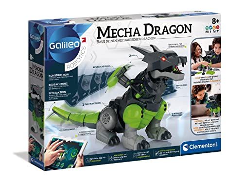 Clementoni Galileo Robotics 59215 Mecha Dragon - Modelbouwset - 8+ jaar