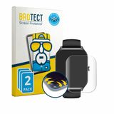 BROTECT - Screenprotector voor Kriutefy Smartwatch 1.83" - Folie Beschermfolie transparant volledig dekking - 2 Stuks
