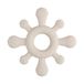 BO BABY'S ONLY Baby's Only Siliconen baby bijtring - Bijtspeeltje blossom - Warm Linen - Baby cadeau