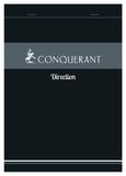 Conquerant schrijfblok & schrift A5 200 vel Grijs