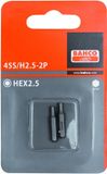 Bahco 2xembouts hexagonaux 2,5x20 mm 5/32" | 45S/H2.5-2P