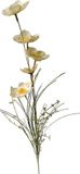 Buitengewoon Boet Buitengewoon de Boet Anemoon 60cm creme kunstbloem zijde nepbloem