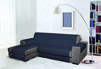 Trendy Waterdichte en Doubleface bankhoes, Donkerblauw 290cm, 100% microfiber