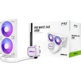 Asrock Pro White 240 ARGB PC-waterkoeling