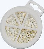 NWS 144-BS-500 Assortiment de cosses 0.5 mm², 0.75 mm², 1 mm², 1.5 mm², 2.5 mm² Non isolé Argent 500 pièce(s)