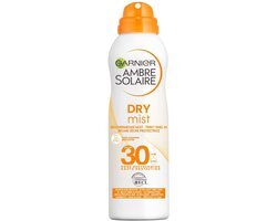 Garnier Ambre Solaire Dry Protect Vernevelde Mist Spray SPF 30 - 200ml - Zonnebrandspray