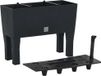 Maison Exclusive Jardinière surélevée anthracite 60 x 25 x 46 cm en rotin PP