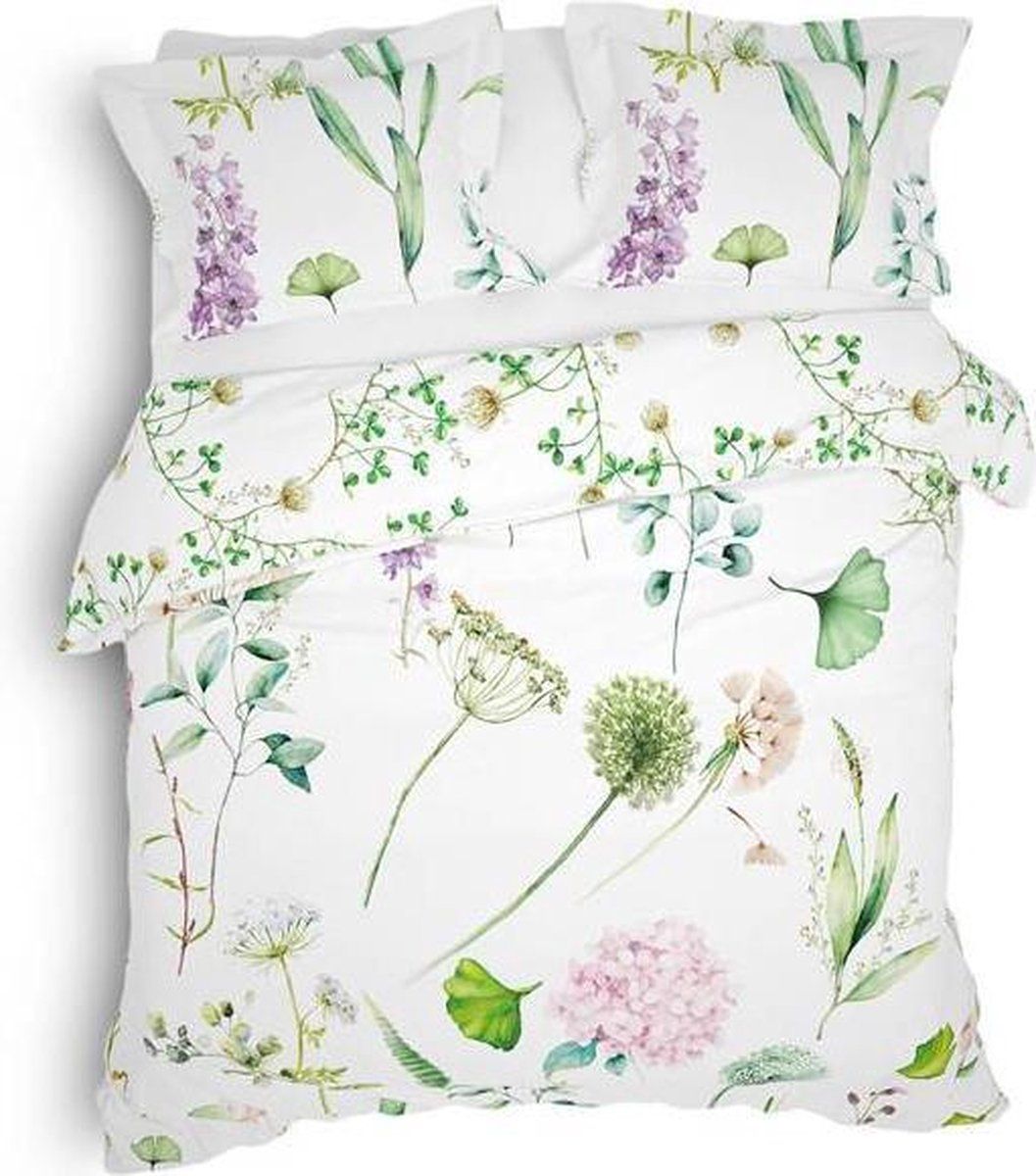 Heckett & Lane Padilla Dekbedovertrek Lits-jumeaux 260x220 cm Aspen Green