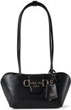 GUESS Janie Shoulder Satchel Bag Black zwart
