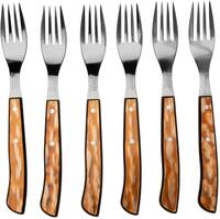 MAM Iberico Brown - Set van 6 Tafelvorken