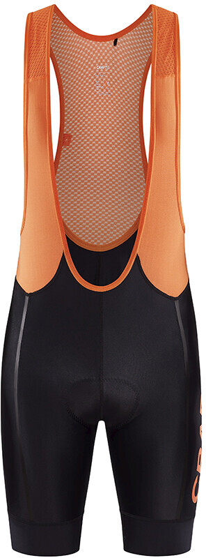 Craft ADV Endur Bib Shorts Heren, oranje/zwart