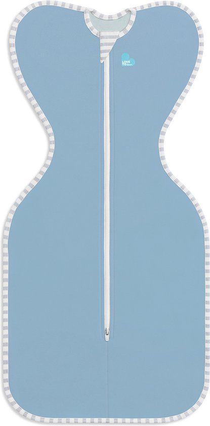 Love to Dream Swaddle Up Baby Sleeping Bag - 0-3 Months - 3.5-6kg - All Season - Dusty Blue