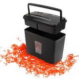 Genie 440 x II versnipperaar P4, praktische papierversnipperaar met deeltjesversnipperaar, 9 liter opvangvolume en automatische start-stop, compacte papierversnipperaar voor thuis of op kantoor