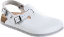 Birkenstock Tokio Blanc, semelle Super, cuir naturel, taille : 48 (normale)