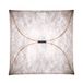 Flos Ariette 2 Lampe murale Abat-jour textile blanc Cadre en acier