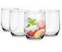 Glasmark KROSNO 1992 drinkglazen set van 4 glazen 280 ml waterglazen cocktailglazen sapglazen sapwaterglas vaatwasmachinebestendig