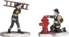 Luville Firefighters 2 pieces - Kersthuisjes & Kerstdorpen