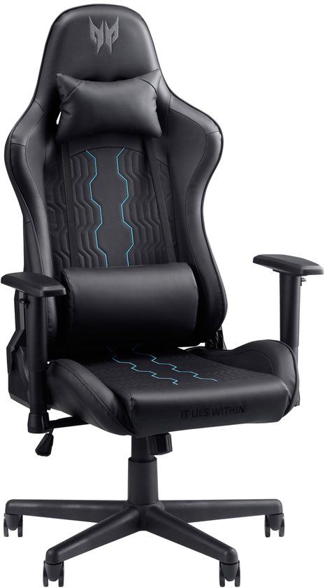 Acer Predator Rift Go Gaming Chair - Zwart/Blauw