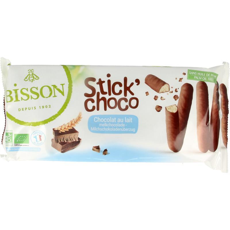 bisson Stick choco bio 130G