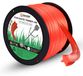 Fil de coupe en nylon professionnel, 2,4 mm x 300 m, pour tondeuses à gazon
