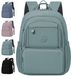 Sac à dos pour l'école avec compartiment pour ordinateur portable jusqu'à 15,6 pouces et 5 poches zippées