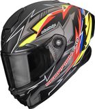 Scorpion EXO-Race Air Move On FIM 2 Helm - Zwart/geel/rood - Maat S